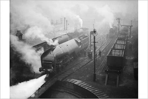 Photographic Print Of L.n.e.r. Locomotive