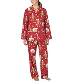 Nick & Nora Flannel Coat PJ - Ginger Sock Monk