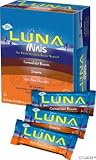  : Luna Bar Mini Variety Pack-6 Lemon Zest, 6 White Chocolate Macadamia, 6 Peanut Butter Cookie, 18 -Count Box