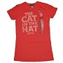 TS452 Cat in the Hat Dr. Seuss Junk Food Juniors T-Shirt
