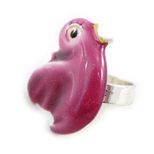 Ring 'french touch' Rossignol purple.