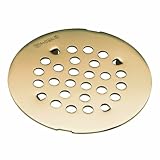 Moen 101663AZ Kingsley 4-1/4-Inch Snap-In Shower Drain Cover, Antique Bronze