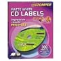 Avery 98122 Labels for use with CD Stomper Pro CD/DVD Labeling System, White Matte, 300/pack