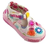 Lelli Kelly Mille Dot Toddler Girl's Beaded Polka Dot T-Strap Shoes