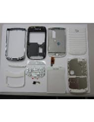 Wireless: Original Blackberry Torch 9800 Housing Bezel Panel Cover Case Middle Chassis Battery Door Touch Screen Digitizer Trackpad White - Blackberry