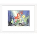 Ariel Listen to Me Framed Lithograph - 12.25x15.25"