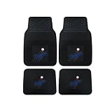 A Set of 4 MLB Universal Fit Front and Rear All-Weather Floor Mats - Los Angeles... by Fan Mats