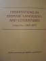 Dissertations in Hispanic Languages and Literatures: An Index of Dissertations Completed in the United States and Canada, 1967-1977. Updates the 1970 (v. 2)
