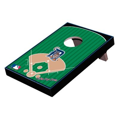 Detroit Tigers MLB Desk Table Top Bean Bag Toss Wood Grain