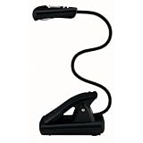 Wedo 2541001 - Mobile Leselampe mit LED Beleuchtung und Clip schwarzvon "WEDO"