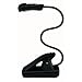 Wedo 2541001 - Mobile Leselampe mit LED Beleuchtung und Clip schwarz