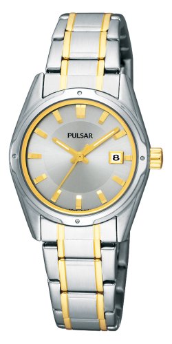 Pulsar Women's PXT811 Functional Silver Dial Watch