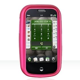 Premium Smooth HOT PINK Durable Rubber Case for Sprint Palm Pre