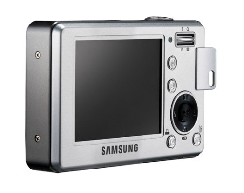 Samsung L83T Metal Body Digital Camera - Silver (8MP, 3x Optical Zoom) 2.5" LCD