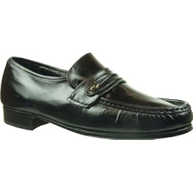 Florsheim Asti Black Leather Mens Dress Loafers by Florsheim