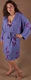 Batiked Rayon Kimono Style Robe - 6 Batiks