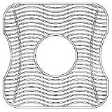Elkay LKWBG1415SS Stainless Steel Bottom Grid