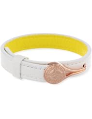 BCBGeneration White and Rose Gold Hook Bracelet
