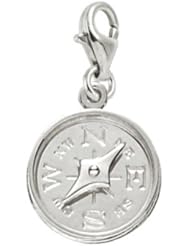 Rembrandt Charms Compass Charm with Lobster Clasp