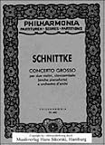 Alfred Schnittke - Concerto Grosso: for Two Violins, Harpsichord (also Piano) and String Orchestra Study Score