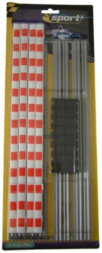 Childrens Toyshop  Toys : Scalextric - Stright Kerbs & Barriers