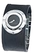 GUCCI Women's YA112518 112 Twirl Collection Black Rubber Bangle Watch