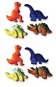Dinosaur Cakes, Cupcakes, Cookies(13923) - Large Dinosaur Shaped Edible Hard Sugar Decorations (8 pcs)