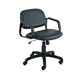 Safco Cava® Collection Vinyl Mid Back Chair