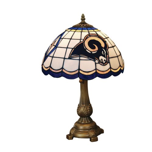 St Louis Rams Tiffany Table Lamp