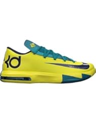 Nike KD VI Color Sonic Yellow / Tropical Teal / Midnight Navy 599424-700 (SIZE: 11.5)