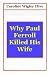 Search : Why Paul Ferroll Killed His Wife