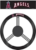 MLB Anaheim Angels Poly-Suede Steering Wheel Cover