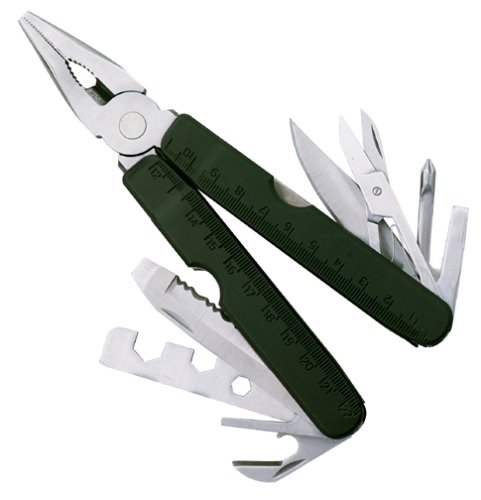 Coast PP5375CP Pocket Plier 4-1/2-Inch 22 Tool Multitool