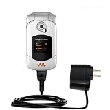 Rapid Wall / AC Charger for the Sony Ericsson W300i - Gomadic Brand w/ TipExchange Technology
