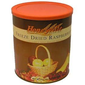 Freeze Dried Raspberries CAN, 8 oz.