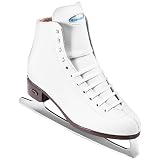 Riedell White Ribbon Junior Girls Figure Skates