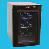 Haier America Trading HVUE06ABB 6 Bottle Wine Fridge- Black