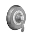 Kohler K-T12021-4-G Fairfax Rite-Temp Pressure-Balancing Valve Trim, Brushed Chrome