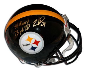 Willie Parker Signed Steelers Full Size Authentic Helmet