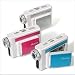 Mustek DV5SE 5MP DigiCamcorder,MP3 player, voice recorder and web cam/Color LCD/Rechargeable battery (Pink)