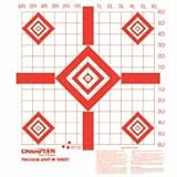 CHAMPION TARGETS REDFIELD STYLE PAPER SIGHT-IN TARGET - 100-PACK