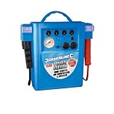 Silverline 345782 15 Ah Jump Starter, 260 psi Air Compressor and 200 Watt Inverter