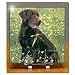 Dogs Labrador Retriever - Chocolate Labrador Retriever - Desk Clocks