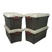 Iris Set of 4 Stor-it-All Airtight Containers - 81.6 qt.