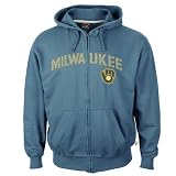 Milwaukee Brewers Cooperstown Heritage Full Zip Sweatshirt