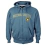 Milwaukee Brewers Cooperstown Heritage Full Zip Sweatshirt