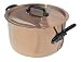 Mauviel Cuprinox Extra-Thick 2.5 mm 8-Quart Stockpot with Lid and Cast-Iron Handles