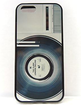 Iphone 5s, Iphone 5 Classic Retro Vinyl Record Turntable Case, Unique EDM Novelty! Free Screen Protector!