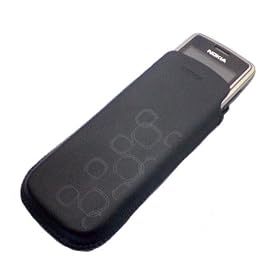 Genuine Nokia 6300 Leather Carry Case Pouch