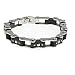 Stainless Steel Bracelet - Length: 8.75", Width: 12mm